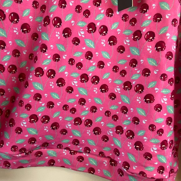 Little Victories Dark Cherry Pink Crewneck Unisex Size M - Picture 7 of 8